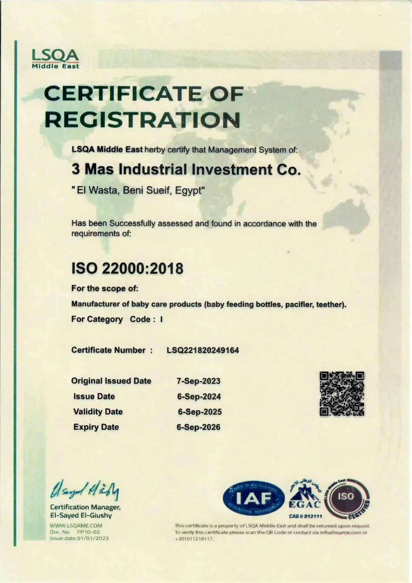 ISO 22000:2018