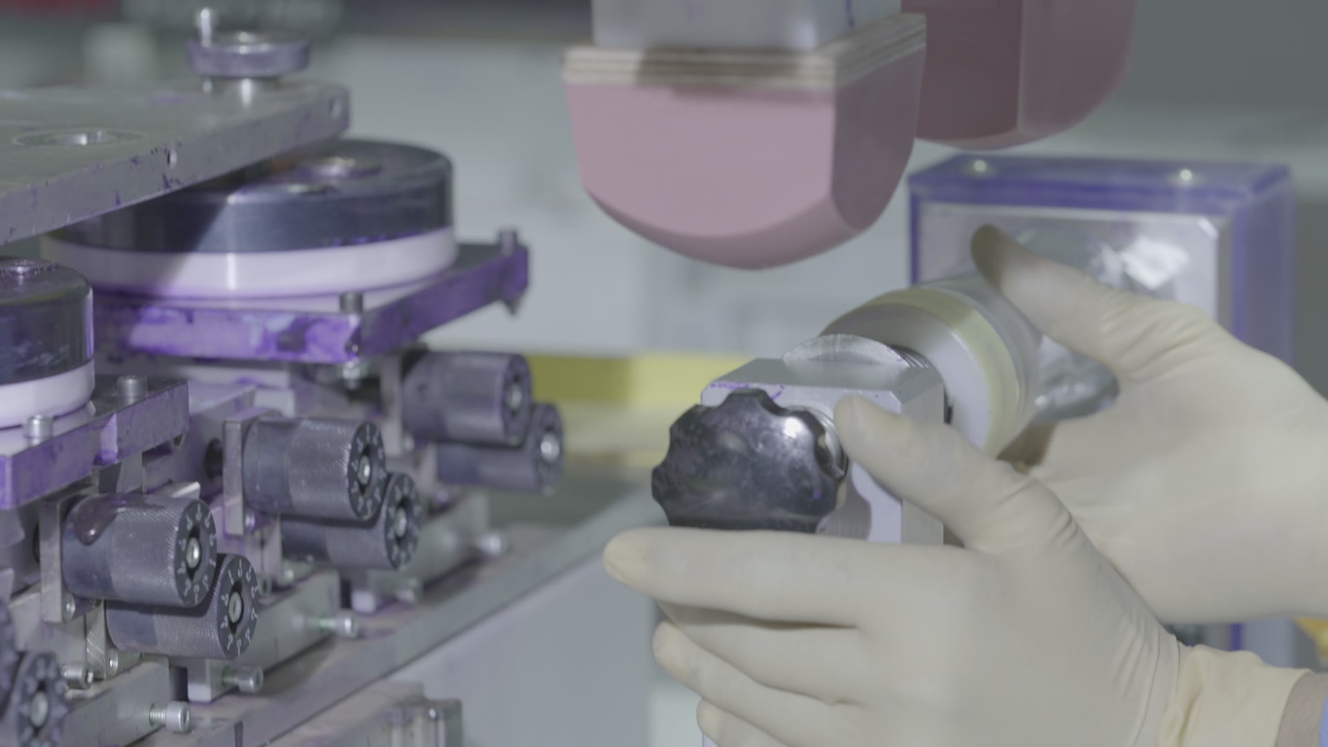 Pad-printing production line